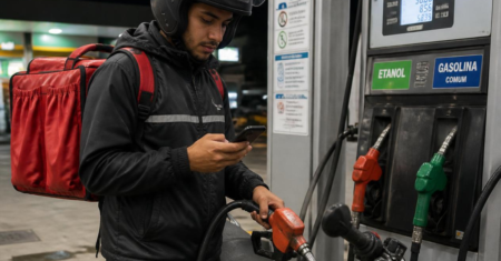 Como calcular o gasto de combustível por km nas entregas