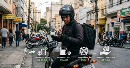 Lucro por Entrega no Aplicativo: Quanto Sobra no Seu Bolso no Fim do Dia?