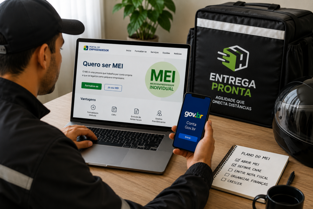 Como abrir MEI para entregador pelo Portal do Empreendedor