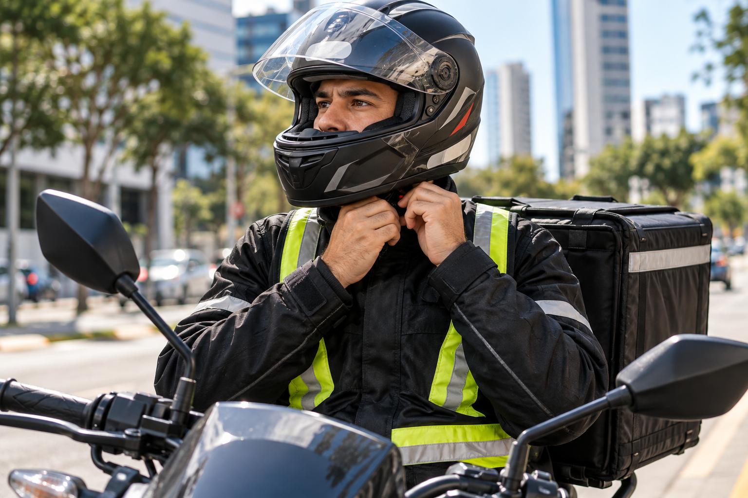 Equipamentos de segurança para motoboy no dia a dia