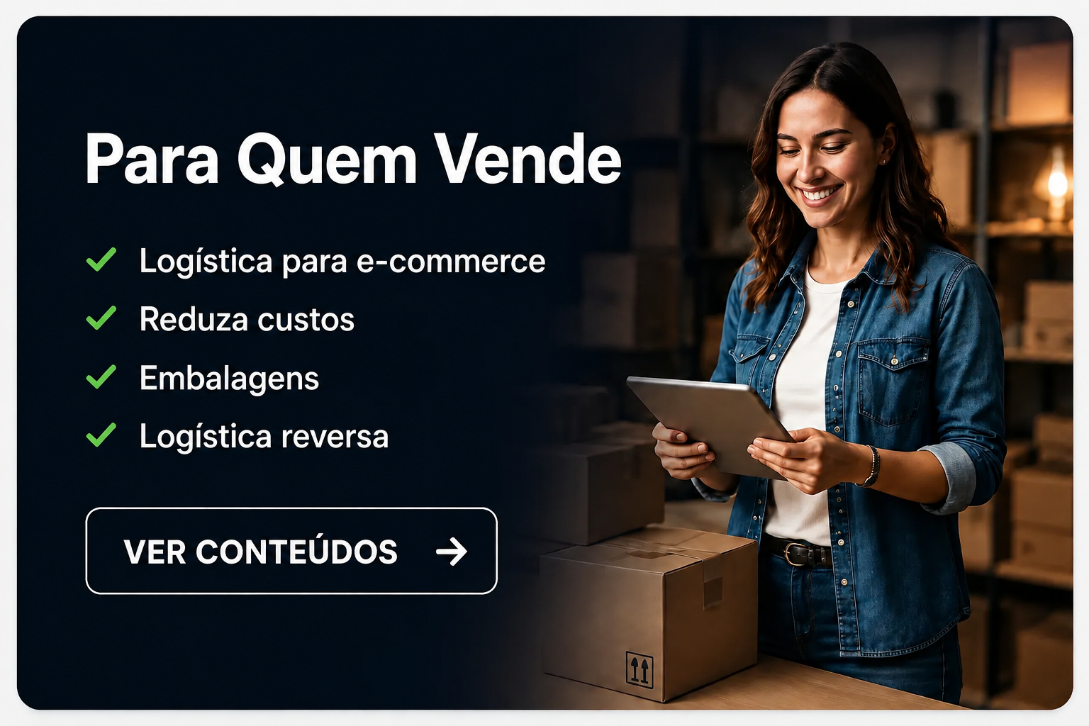Conteúdos de logística e entregas para quem vende pela internet