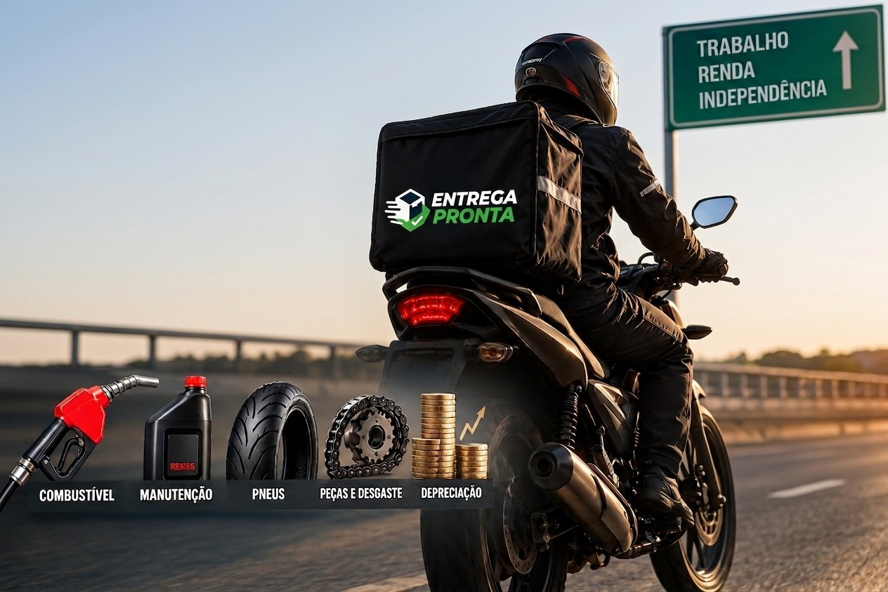 Quanto custa rodar 1 km de moto em 2026